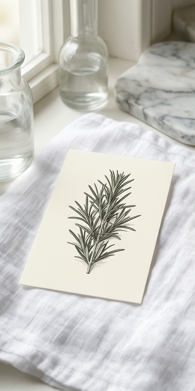 Botanical background accent